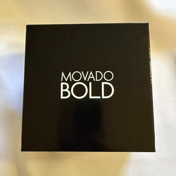 Movado Bold Trend propel Chrono Gold Tone Steel Case & Band Men's Watch 3601042 - Picture 6 of 7
